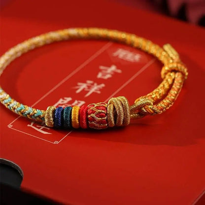 Dragon - raising - head Hand Rope, Traditional Woven Lucky Jewelry for All - STAR8S