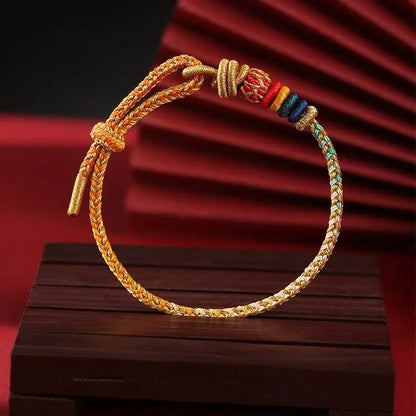 Dragon - raising - head Hand Rope, Traditional Woven Lucky Jewelry for All - STAR8S