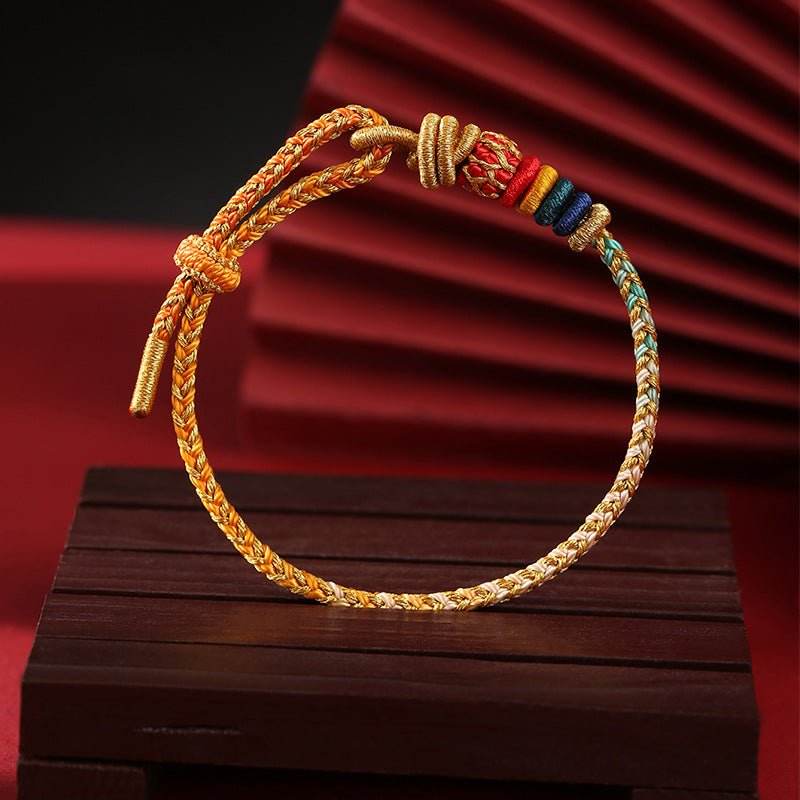 Dragon - raising - head Hand Rope, Traditional Woven Lucky Jewelry for All - STAR8S