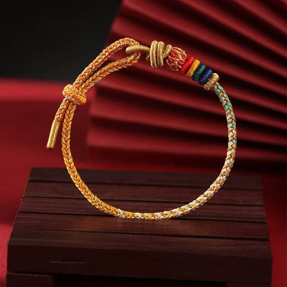 Dragon - raising - head Hand Rope, Traditional Woven Lucky Jewelry for All - STAR8S