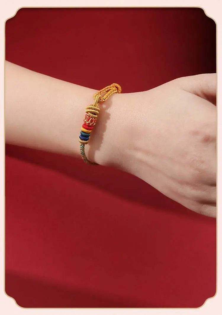 Dragon - raising - head Hand Rope, Traditional Woven Lucky Jewelry for All - STAR8S