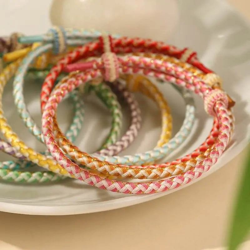Dragon - scale Bracelet by Dragon knot, Ethnic - style DIY Woven Jewelry for Gifting - STAR8S