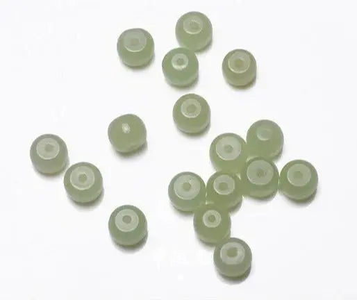 elegant real jade earrings - hetian jade, ball, 925 silver, vintage style | star8s - star8s