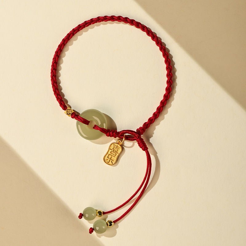 elegant & symbolic chinese red string bracelet: zodiac year jewelry | star8s