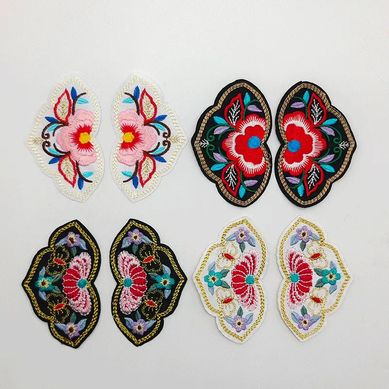 ethnic - style embroidery patches - exquisite patterns, multi - functional decoration, essential for clothing diy - star8s