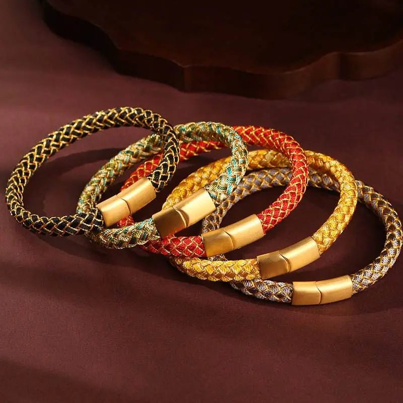 five - elements dragon - scale hand rope for men, blend of traditional culture and trendy style - star8s