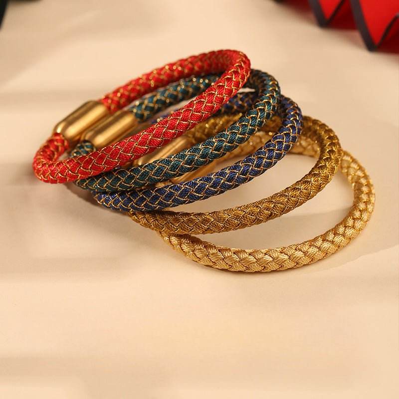 five - elements dragon - scale hand rope, traditional and stylish bracelet for men - star8s