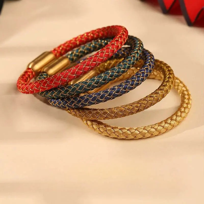 five - elements dragon - scale hand rope, traditional and stylish bracelet for men - star8s