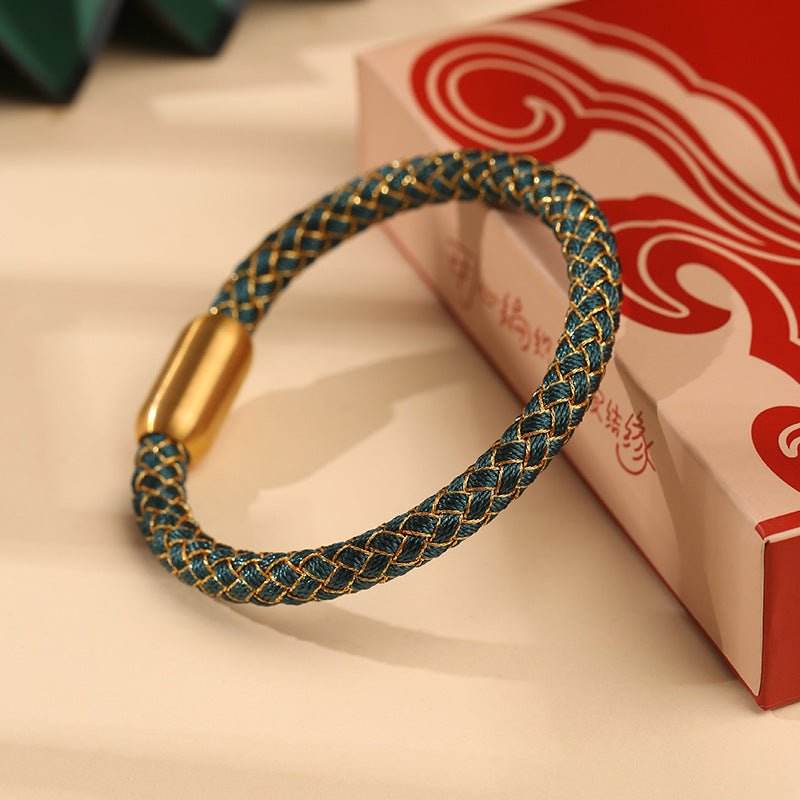 Five - Elements Dragon - scale Hand Rope, Traditional and Stylish Bracelet for Men - STAR8S