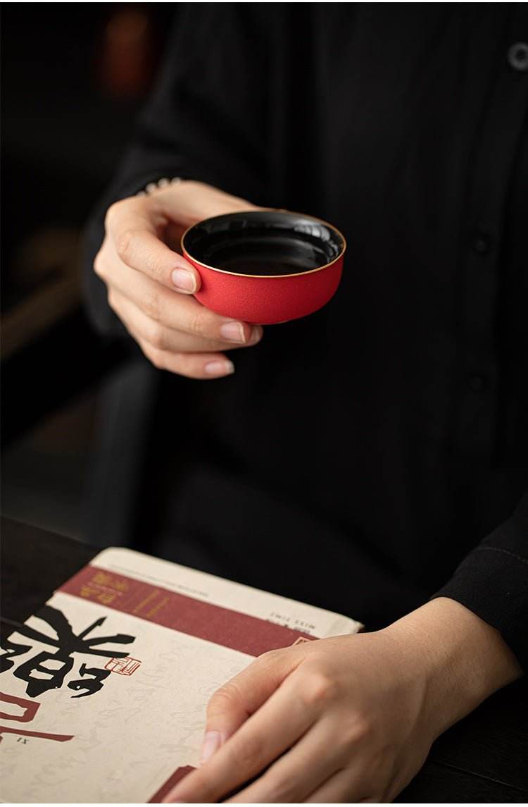 glass quick cup one pot two cups portable travel tea set for outdoor - star8s