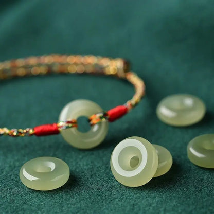 Gorgeous & Traditional Colorful Rope Bracelet: Peace Buckle Dragon Boat	 | STAR8S