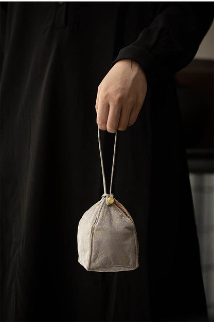 Hand Painted Orchid Ceramic Travel Chinese Tea Set Portable for Solo Use - STAR8S