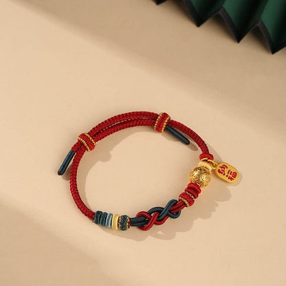 Hand - Woven Fortune - Knot Hand Rope, Lucky Red Rope for Year of Birth & Jewelry DIY - STAR8S