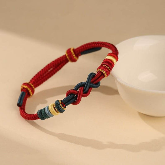 Hand - Woven Fortune - Knot Hand Rope, Lucky Red Rope for Year of Birth & Jewelry DIY - STAR8S