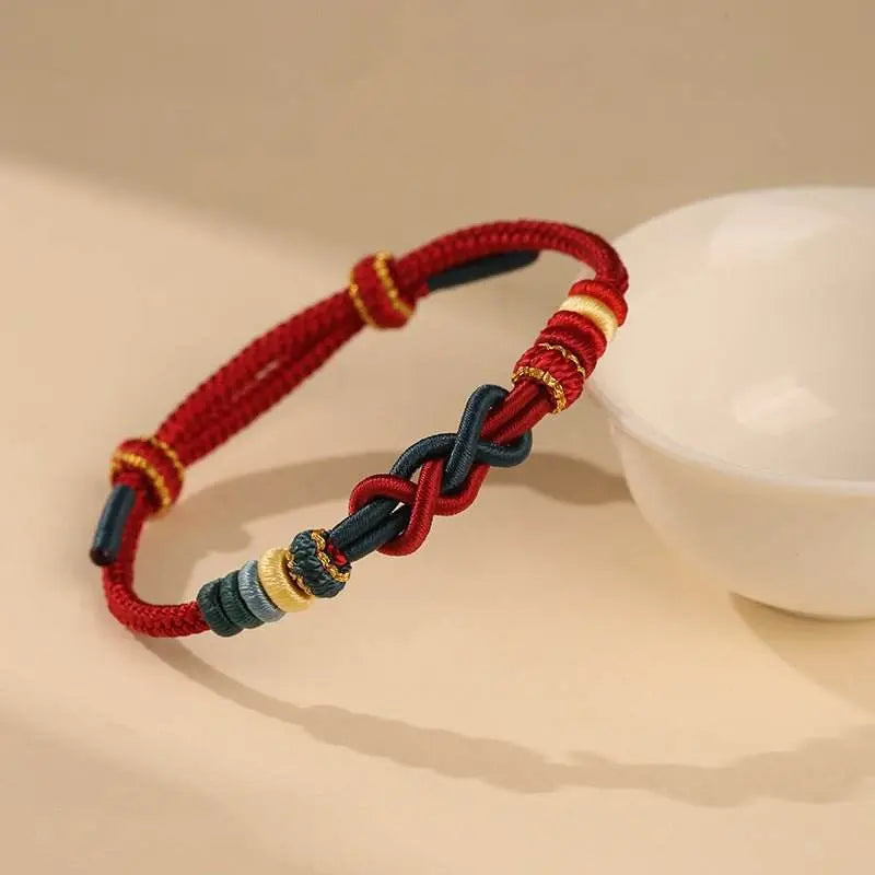 Hand - Woven Fortune - Knot Hand Rope, Lucky Red Rope for Year of Birth & Jewelry DIY - STAR8S