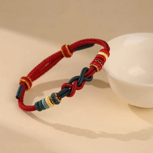 Hand - Woven Fortune - Knot Hand Rope, Lucky Red Rope for Year of Birth & Jewelry DIY - STAR8S