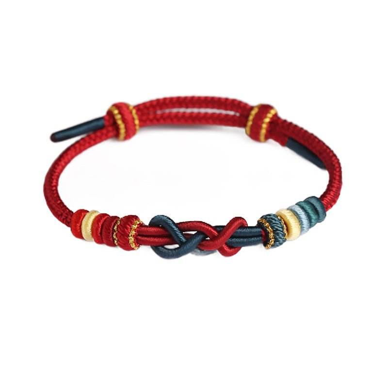 Hand - Woven Fortune - Knot Hand Rope, Lucky Red Rope for Year of Birth & Jewelry DIY - STAR8S
