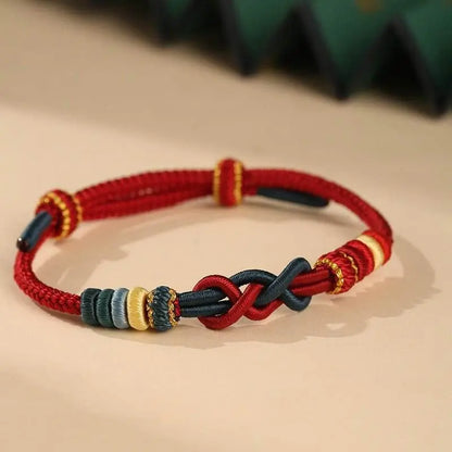 Hand - Woven Fortune - Knot Hand Rope, Lucky Red Rope for Year of Birth & Jewelry DIY - STAR8S