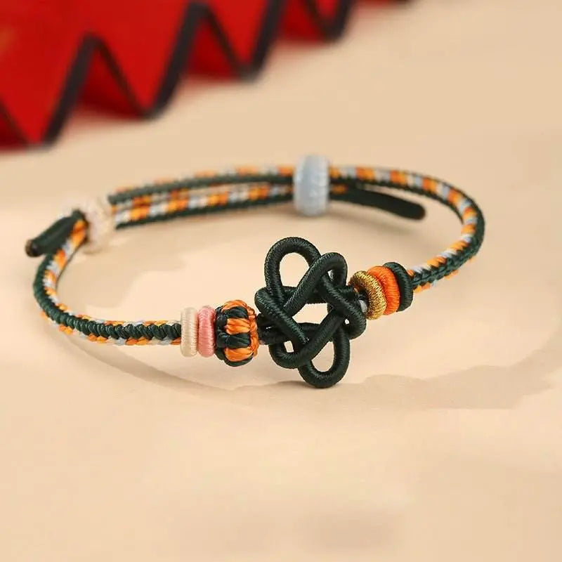 hand - woven wan - character knot hand rope, diy chinese - style jewelry for gifting - star8s