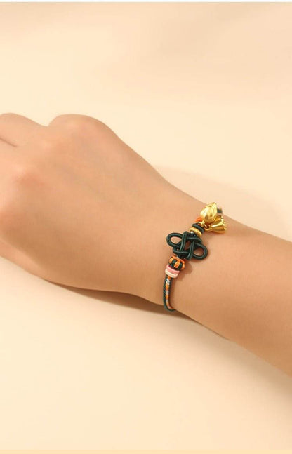 Hand - Woven Wan - character Knot Hand Rope, DIY Chinese - style Jewelry for Gifting - STAR8S