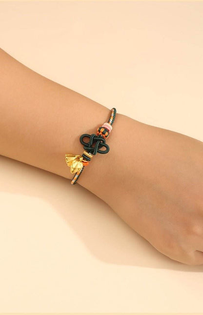 Hand - Woven Wan - character Knot Hand Rope, DIY Chinese - style Jewelry for Gifting - STAR8S