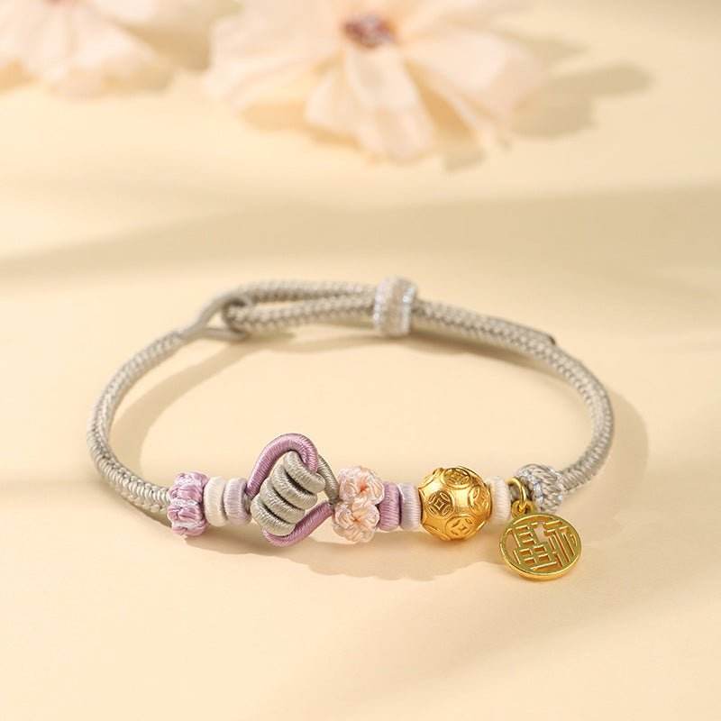 hand - in - hand knot rope, diy couple jewelry for gifting & styling - star8s