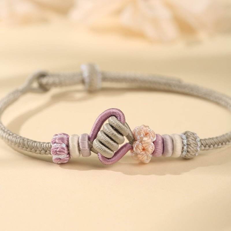 hand - in - hand knot rope, diy couple jewelry for gifting & styling - star8s