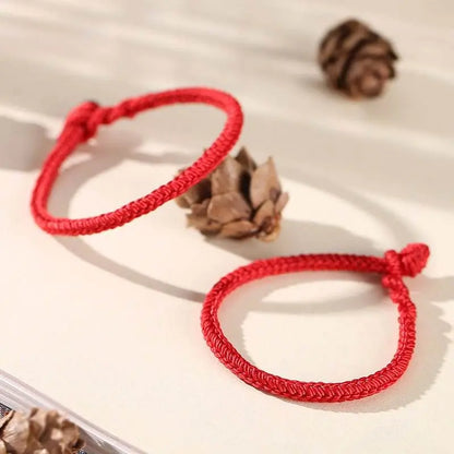 Hand - woven Red Rope Baby Bracelet, Traditional and Lucky with Ethnic Style - STAR8S