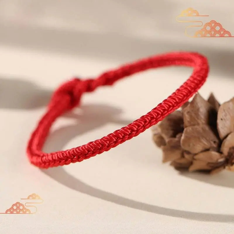 Hand - woven Red Rope Baby Bracelet, Traditional and Lucky with Ethnic Style - STAR8S