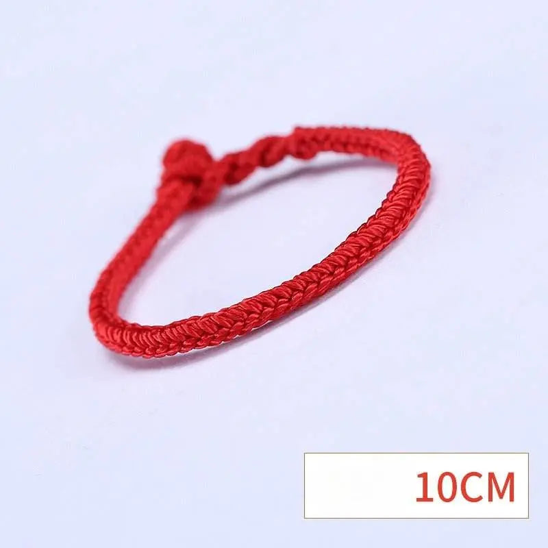 hand - woven red rope baby bracelet, traditional and lucky with ethnic style - star8s
