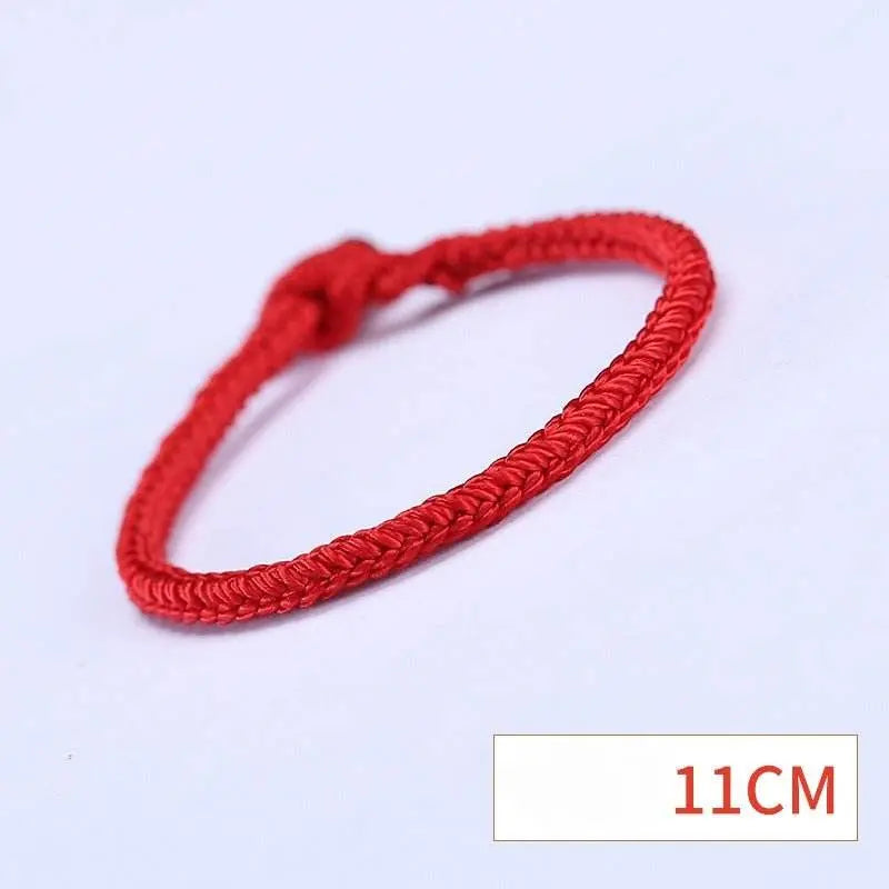 hand - woven red rope baby bracelet, traditional and lucky with ethnic style - star8s