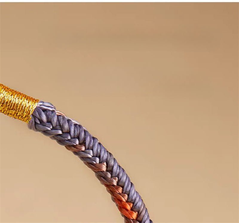 Handcrafted Mandala Seven Wisdom Red String Bracelet for Men & Women - Colorful Koi Fish Lucky Charm Gift - STAR8S