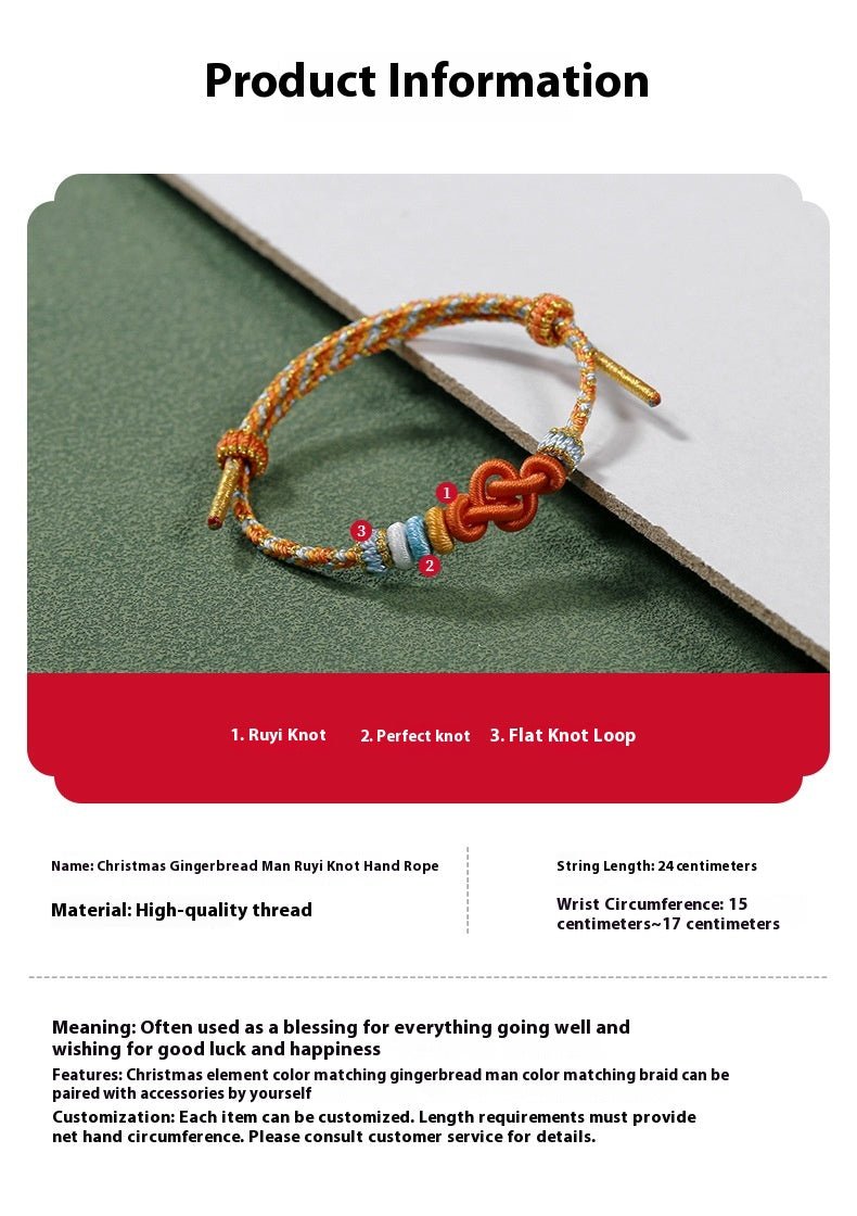 handcrafted red string bracelet – christmas tree knot, adjustable gold bead blessing bracelet | star8s