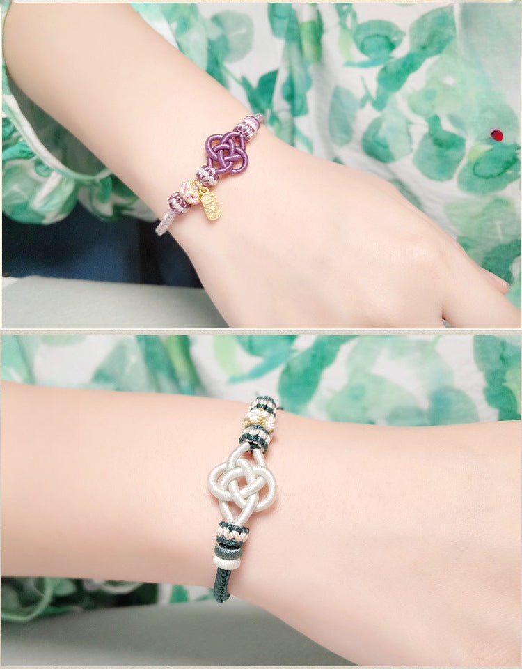 handcrafted red string bracelet for couples and students – lucky and blessing charm | star8s - star8s