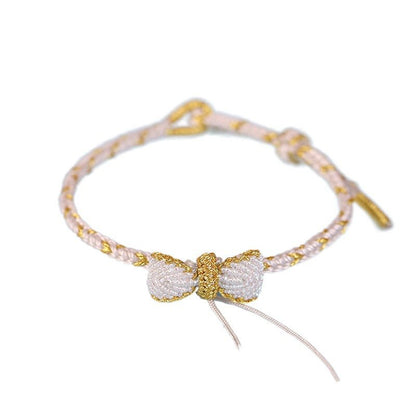 Handmade Bow Knot Adjustable Red String Bracelet - Fresh Design | STAR8S - STAR8S