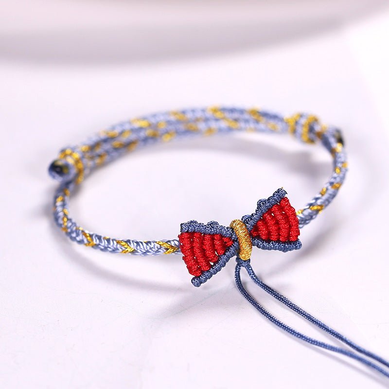 handmade bow knot red string bracelet – the perfect gift for her | star8s - star8s