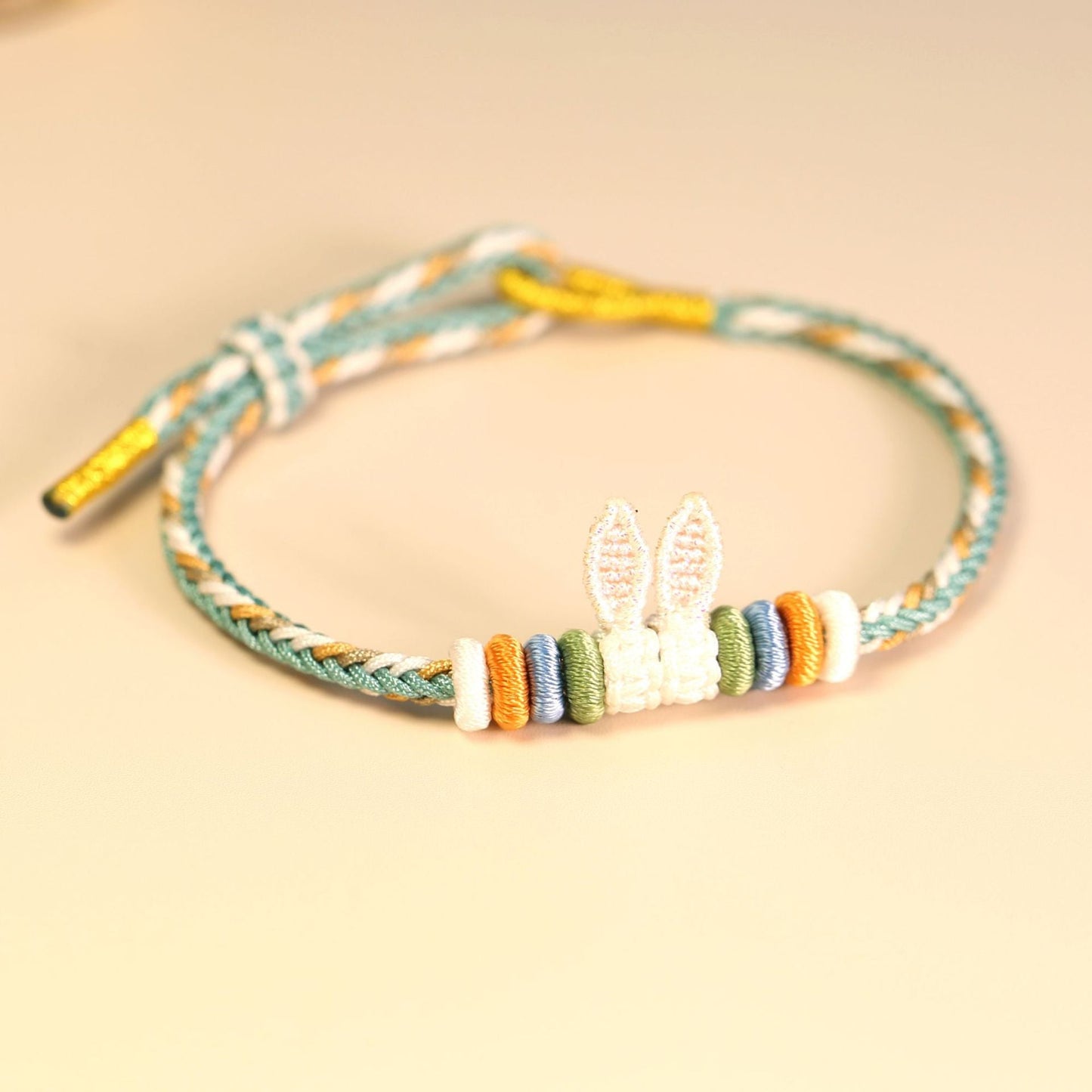 handmade bunny ears bracelet – cute adjustable red string bracelet | star8s - star8s