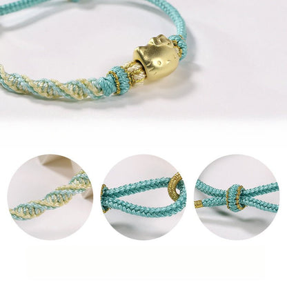 Handmade Chinese Dragon Knot Red String Adjustable Bracelet | Colorful Jewelry for Luck & Protection | STAR8S - STAR8S