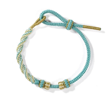 Handmade Chinese Dragon Knot Red String Adjustable Bracelet | Colorful Jewelry for Luck & Protection | STAR8S - STAR8S