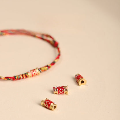 Handmade Red String Bracelet - Five - Color Luck Koi Bracelet for Women, Adjustable, Perfect for Dragon Boat Festival - STAR8S