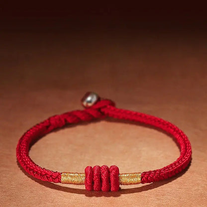 Handmade Red String Bracelet – Year of Birth, Couples, Unisex, Symbol of Safety and Blessings - STAR8S