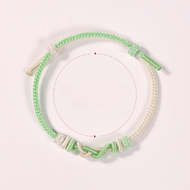 Handmade Red String Bracelet for Women | Adjustable Braided Knot Bracelet | STAR8S - STAR8S