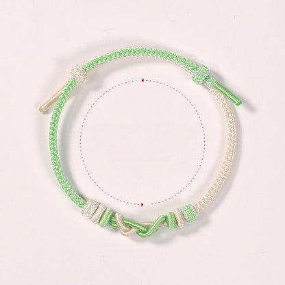 Handmade Red String Bracelet for Women | Adjustable Braided Knot Bracelet | STAR8S - STAR8S