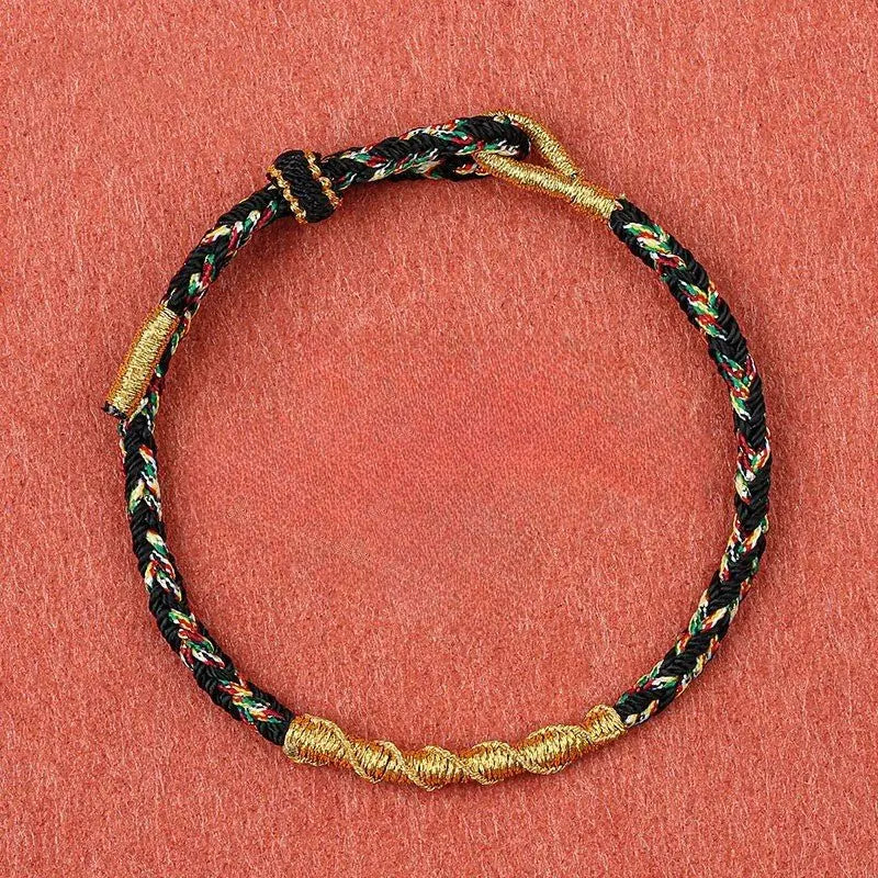 handmade red string bracelet for zodiac year - protection bracelet for men & women - star8s