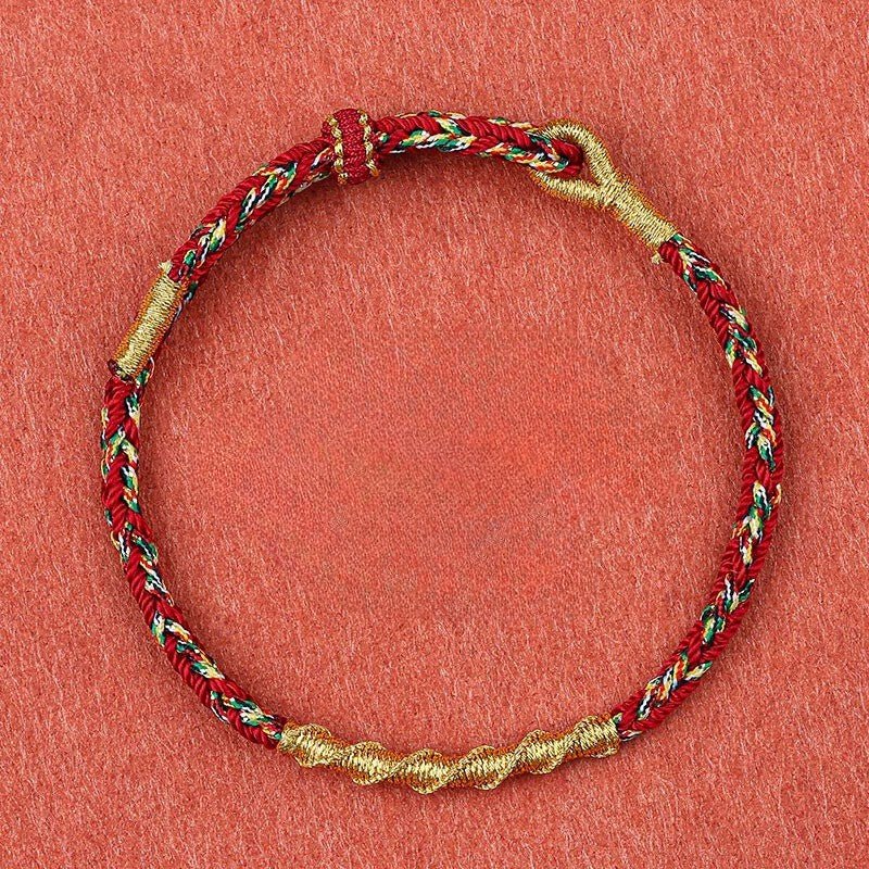 handmade red string bracelet for zodiac year - protection bracelet for men & women - star8s