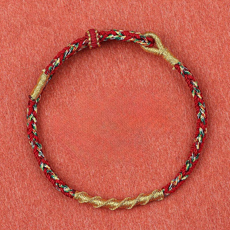 handmade red string bracelet for zodiac year - protection bracelet for men & women - star8s