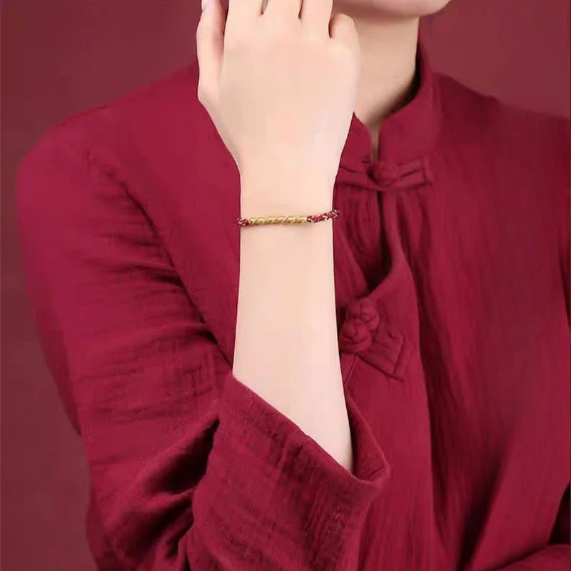 handmade red string bracelet for zodiac year - protection bracelet for men & women - star8s