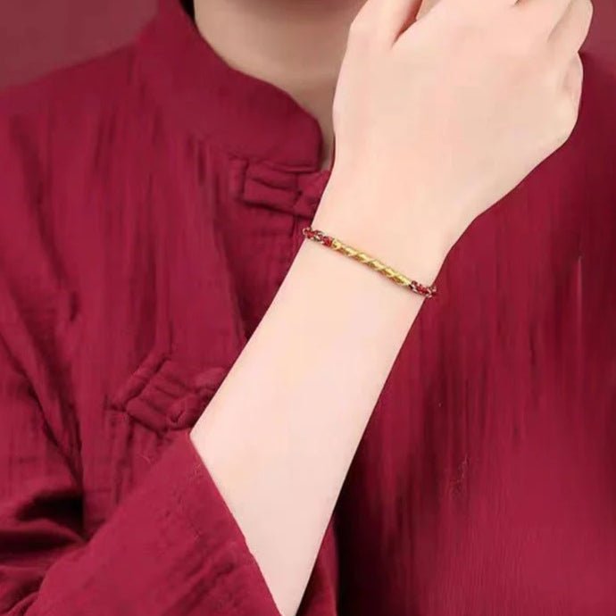 handmade red string bracelet for zodiac year - protection bracelet for men & women - star8s