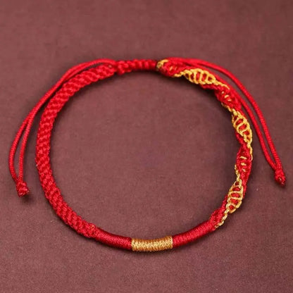 Hand - Woven Red Rope Bracelet, Dragon - knot Couple Jewelry for Stylish Wear - STAR8S