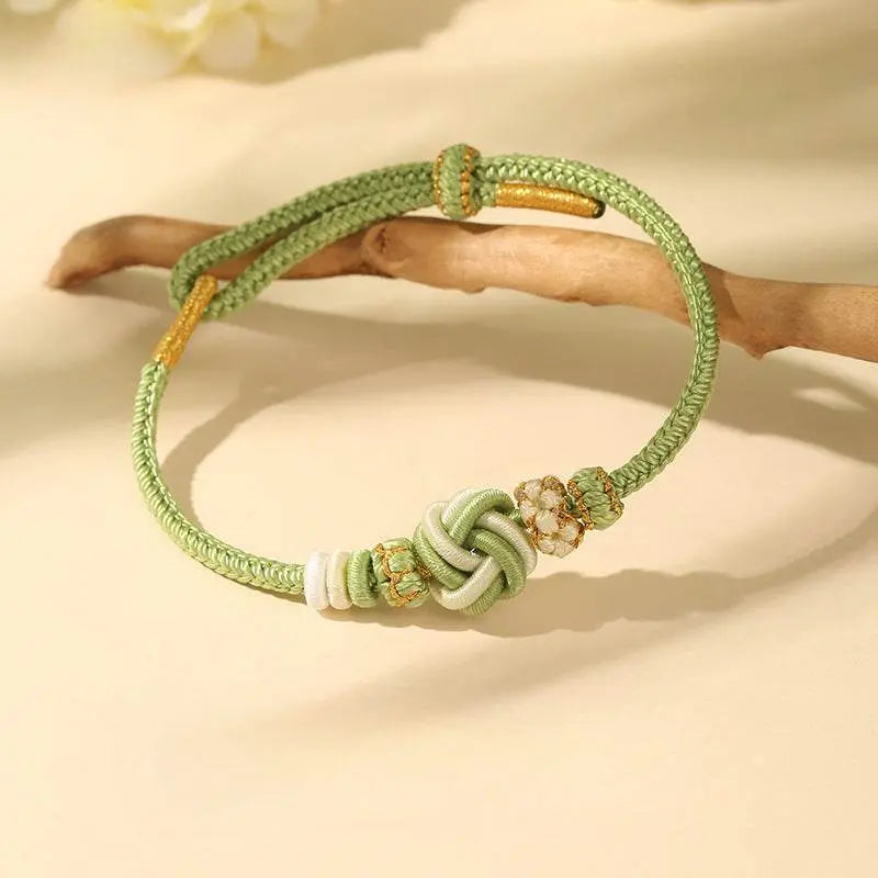 ice flower - knot hand rope, niche design diy woven jewelry - star8s